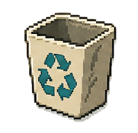 [ICON: trash]